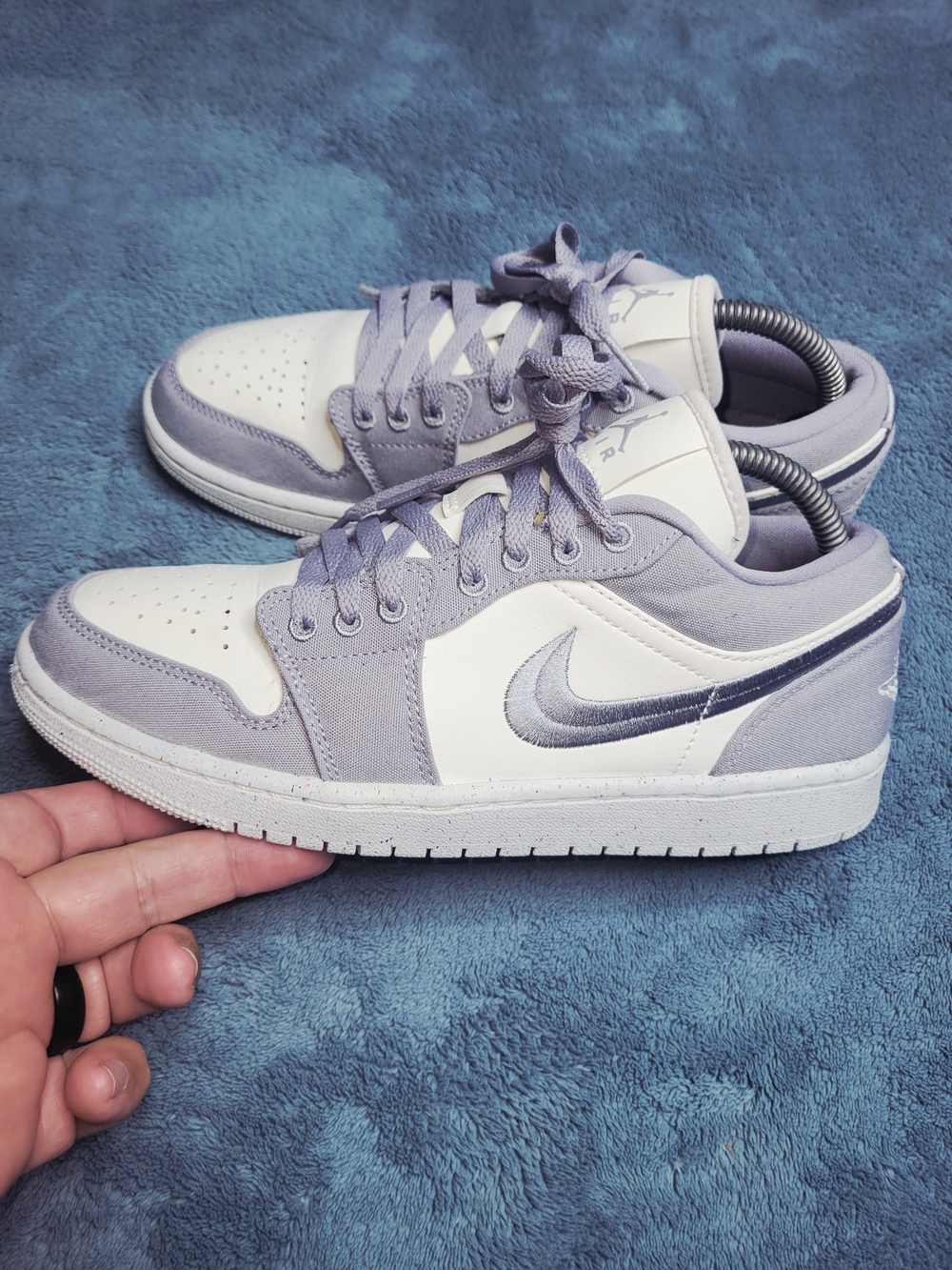 Air Jordan 1 Low SE Light Steel Grey (W Size 9) -  DVO426-012